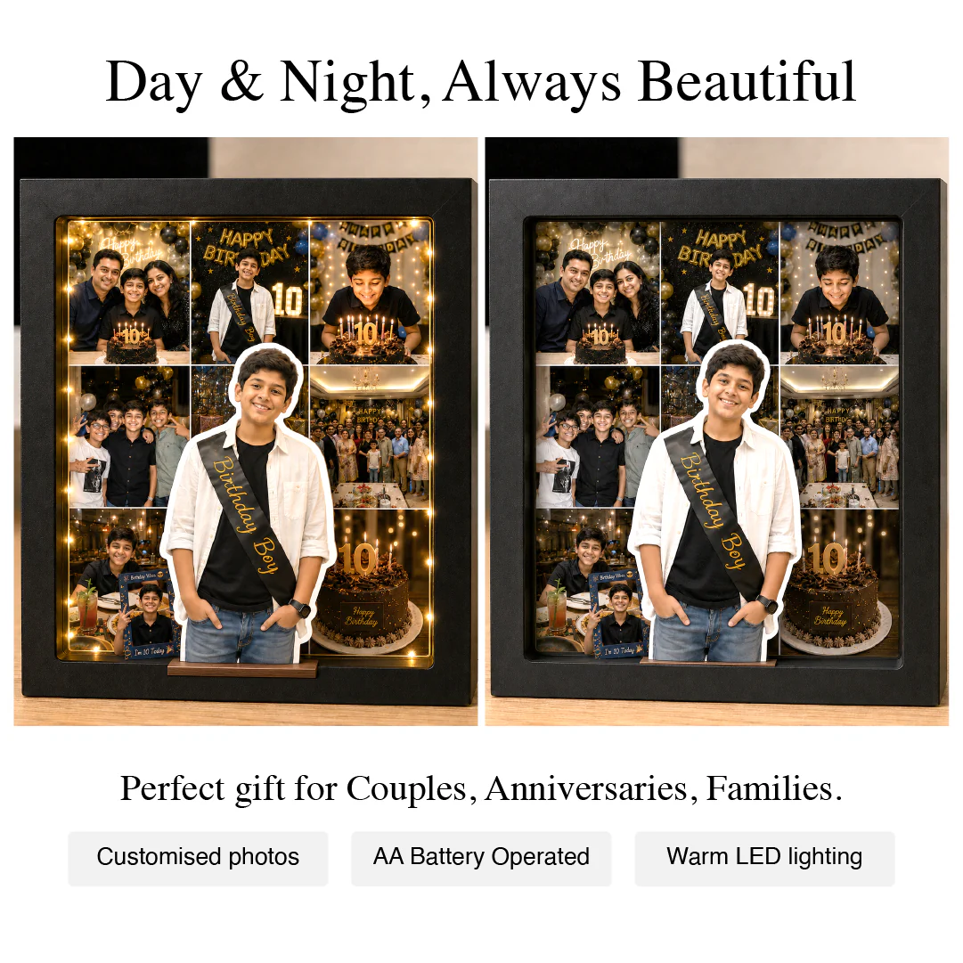 Birthday Photo Light Box - Image 3