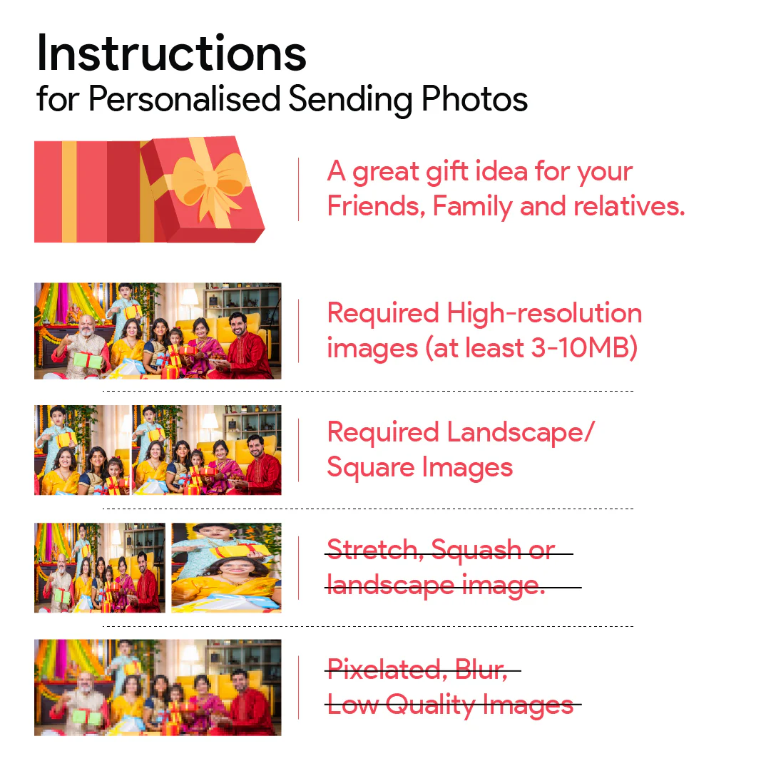 Personalised Acrylic Photo Frame A4 - Image 5