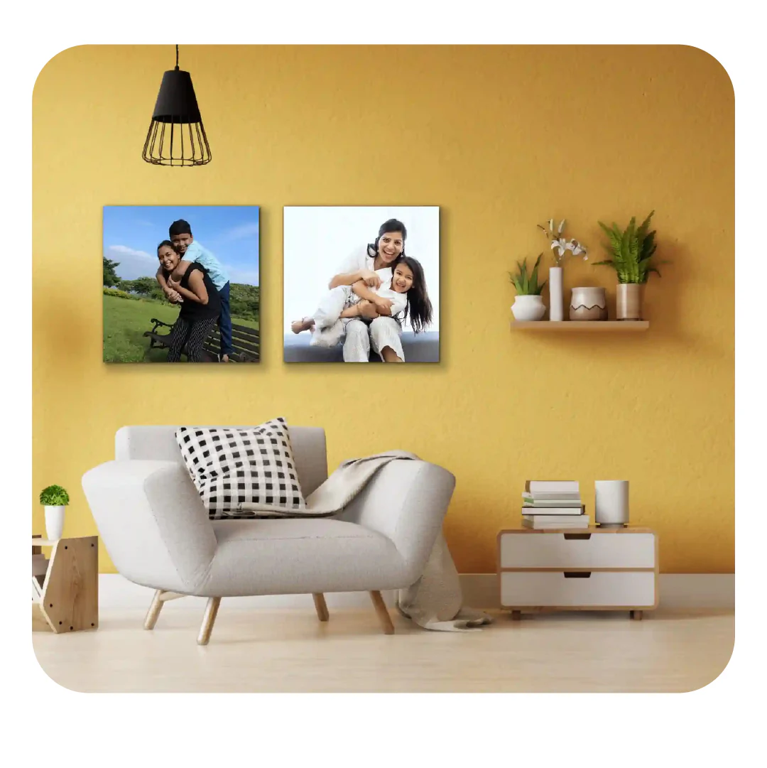 Personalised Acrylic Photo Frame Square 11 x 11 Inch - Image 4