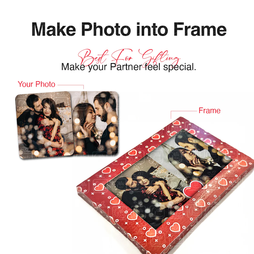Personalised Couple Surprise Fire Photo Frame - Image 3