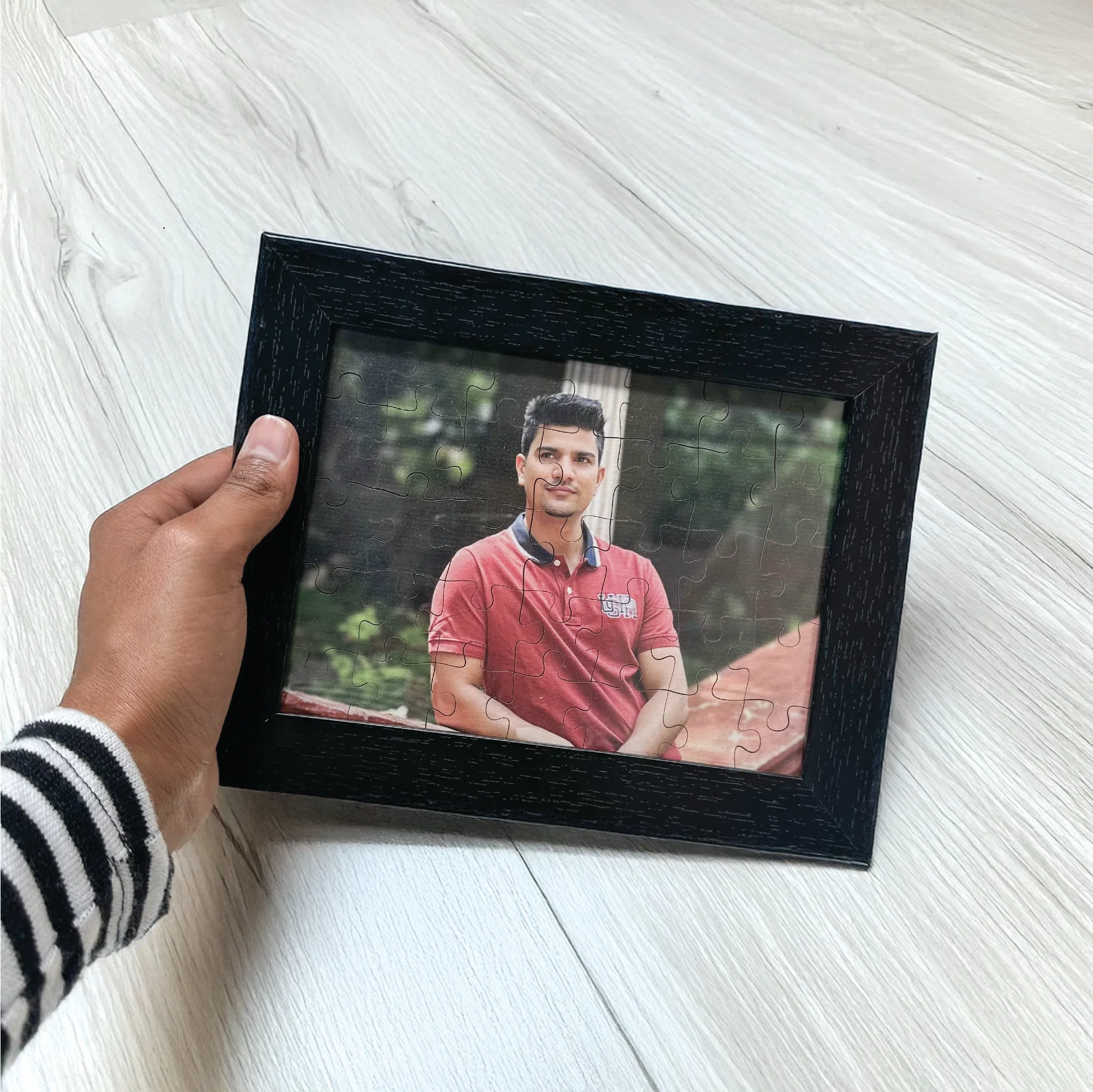 Personalised Jigsaw Puzzle Wooden Photoframe - Image 7