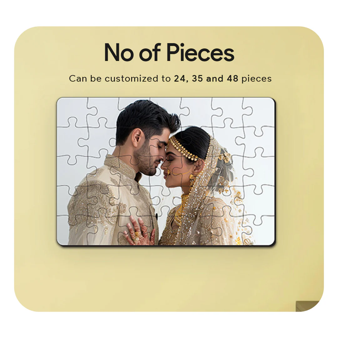 Personalised Wooden Jigsaw Floor Puzzle - Image 3