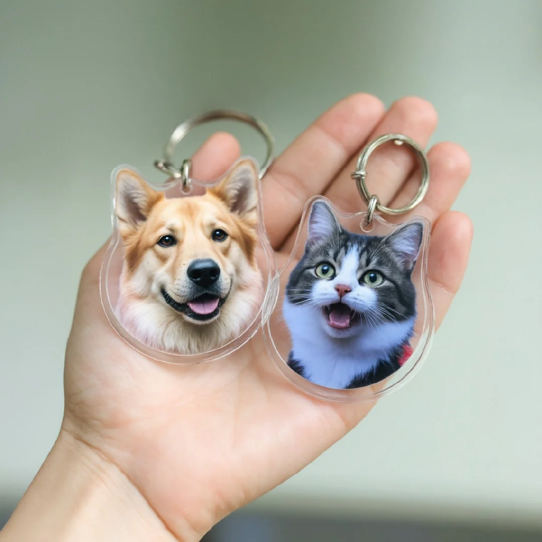 Personalized Pet Keychain - Image 3