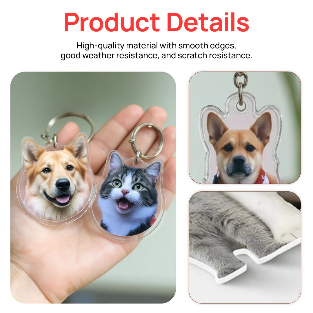 Personalized Pet Keychain - Image 4