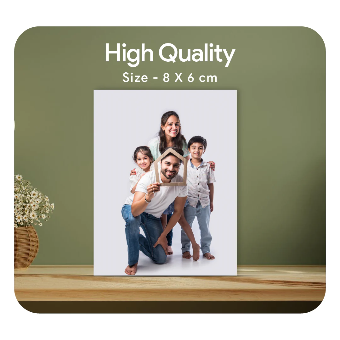 Personalised Acrylic Photo Frame 8 x 6 Inch - Image 3