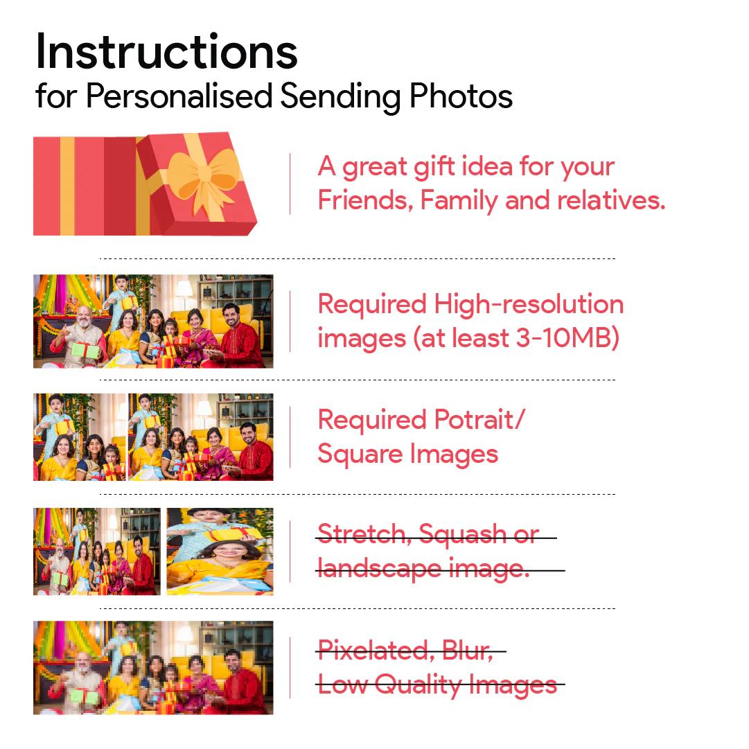 Personalised Acrylic Photo Frame 8 x 6 Inch - Image 5