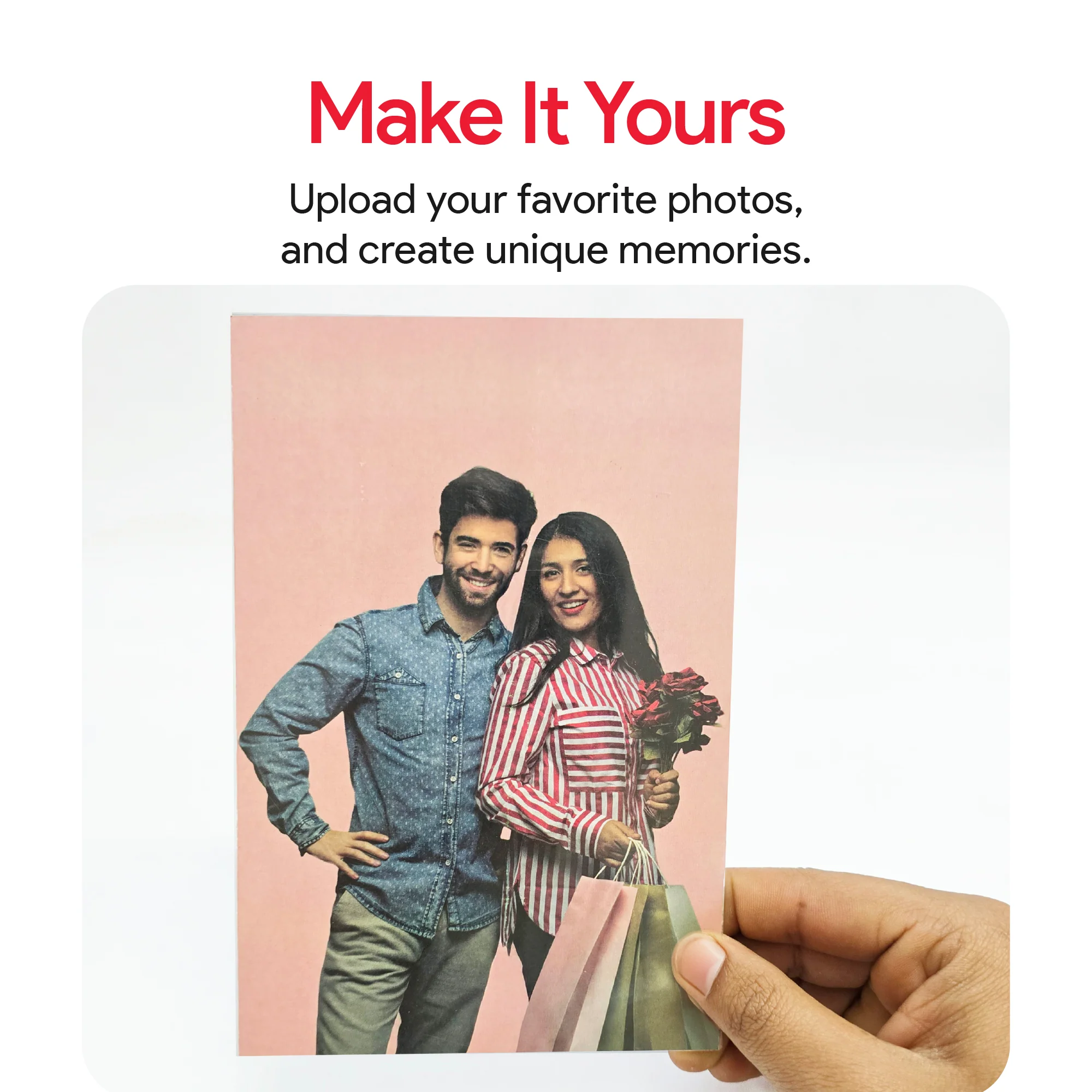 Premium Wooden Photo Frame – Dual Orientation Display - Image 3
