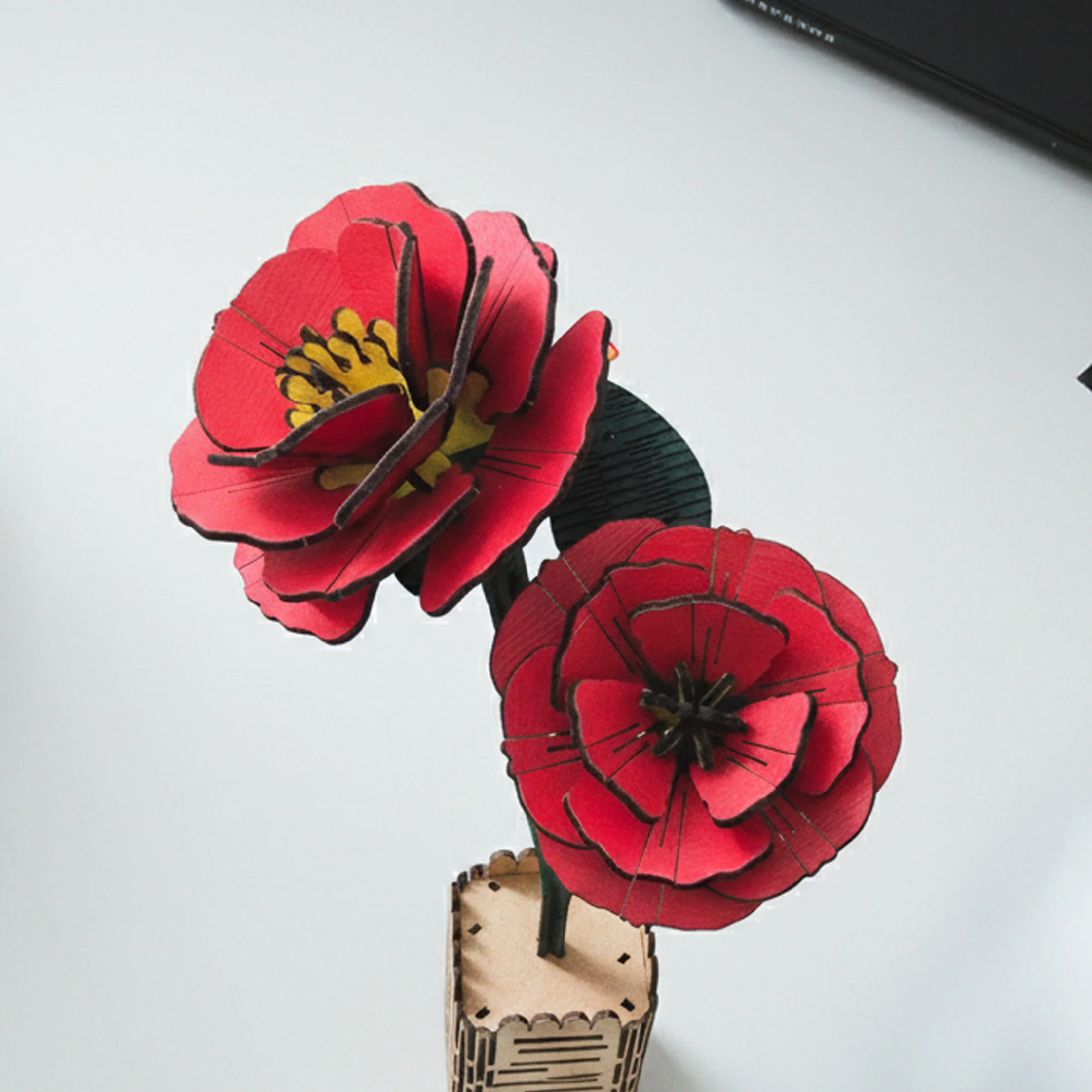 Red Camellia - Image 3