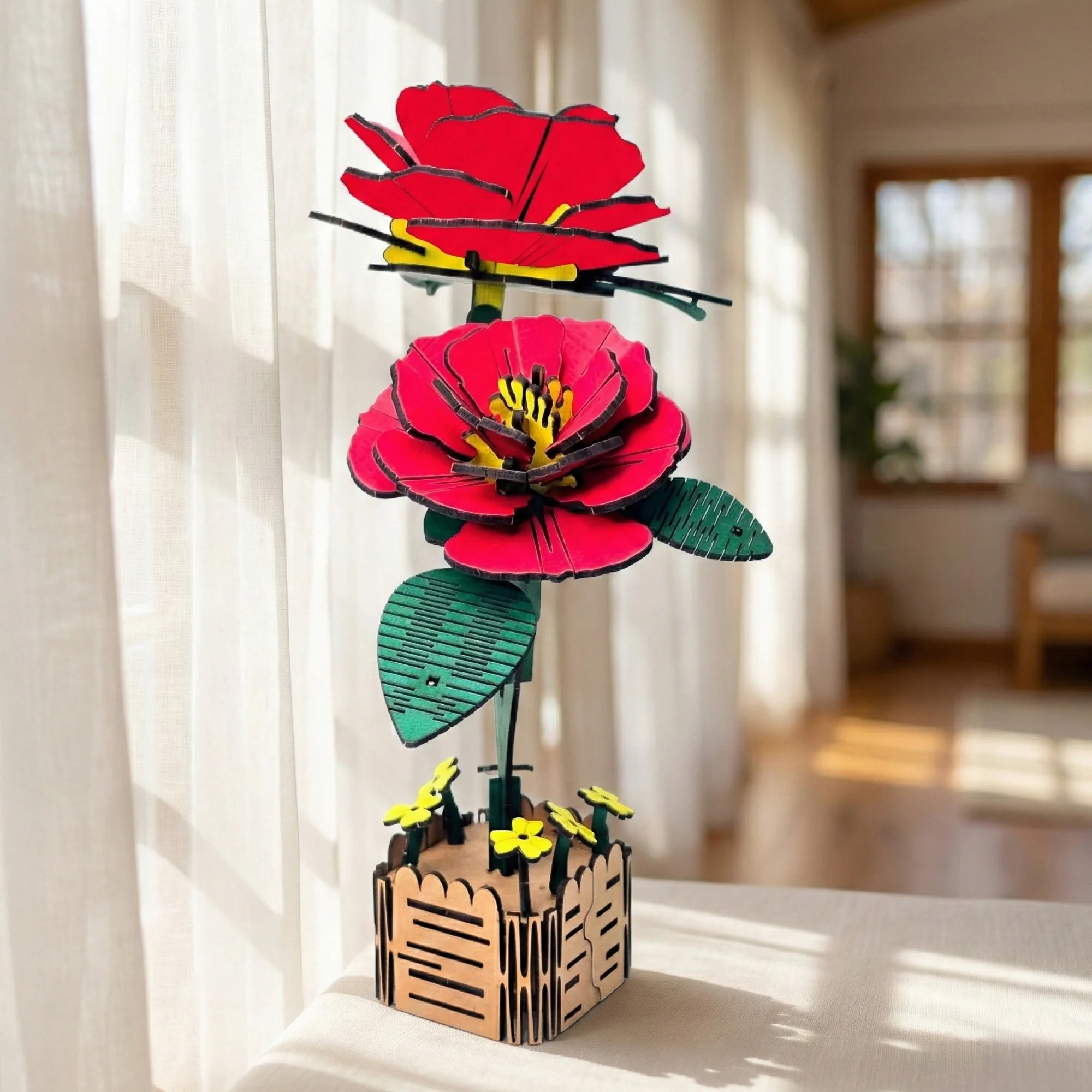 Red Camellia - Image 4