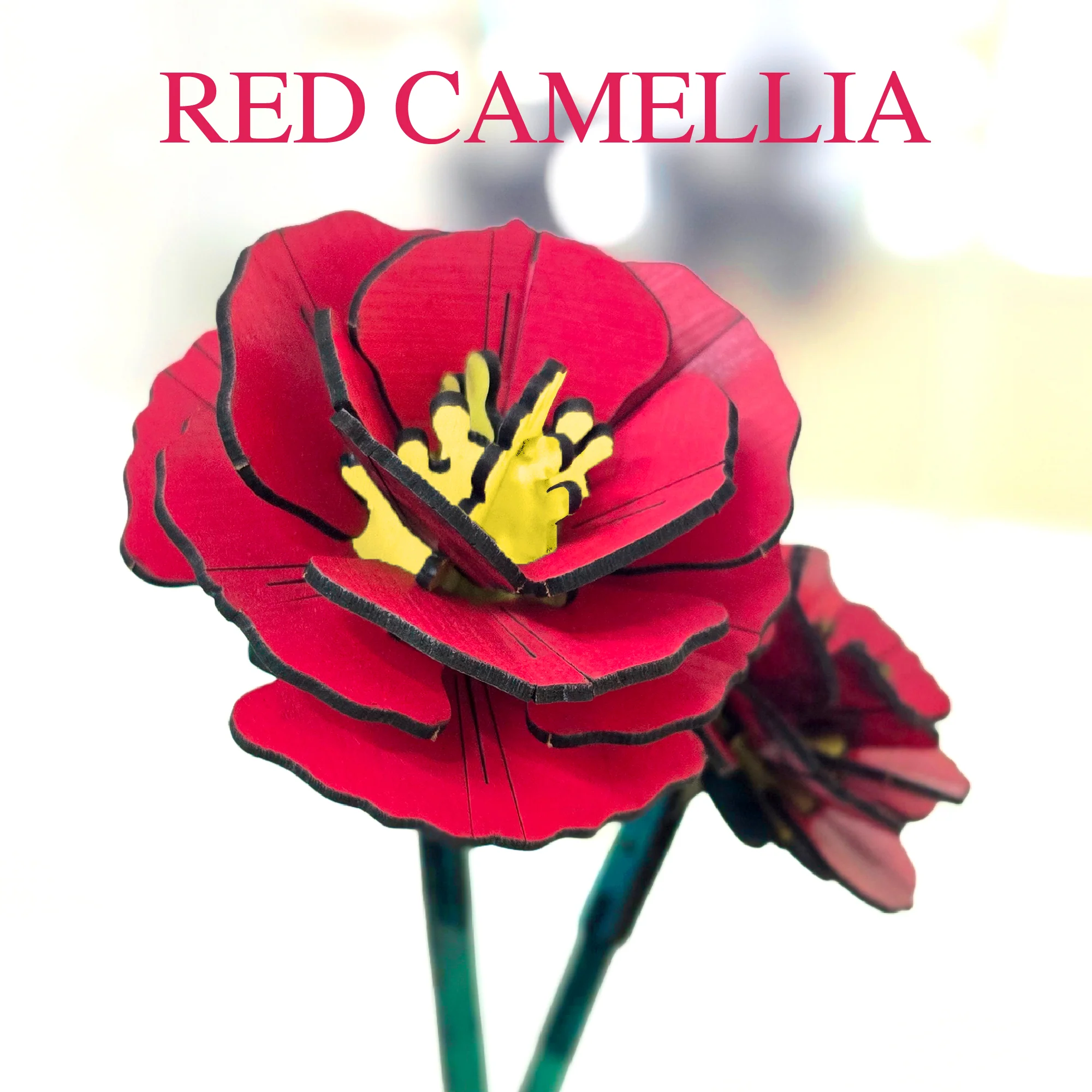 Red Camellia - Image 6