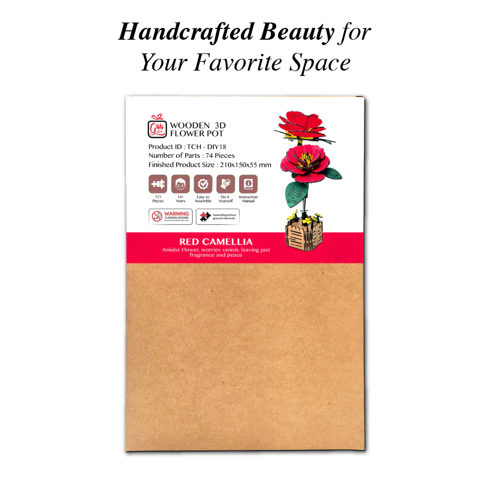 Red Camellia - Image 7